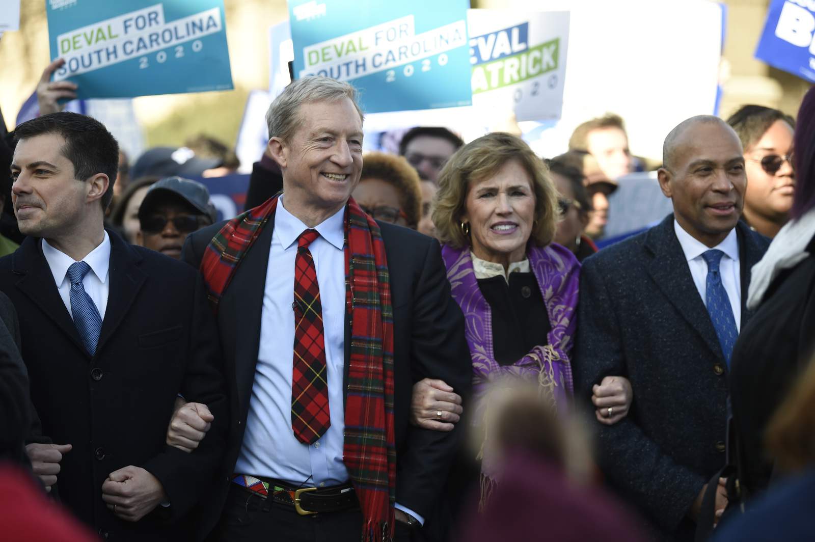 Steyer's wife moves to S. Carolina for rest of 2020 campaign