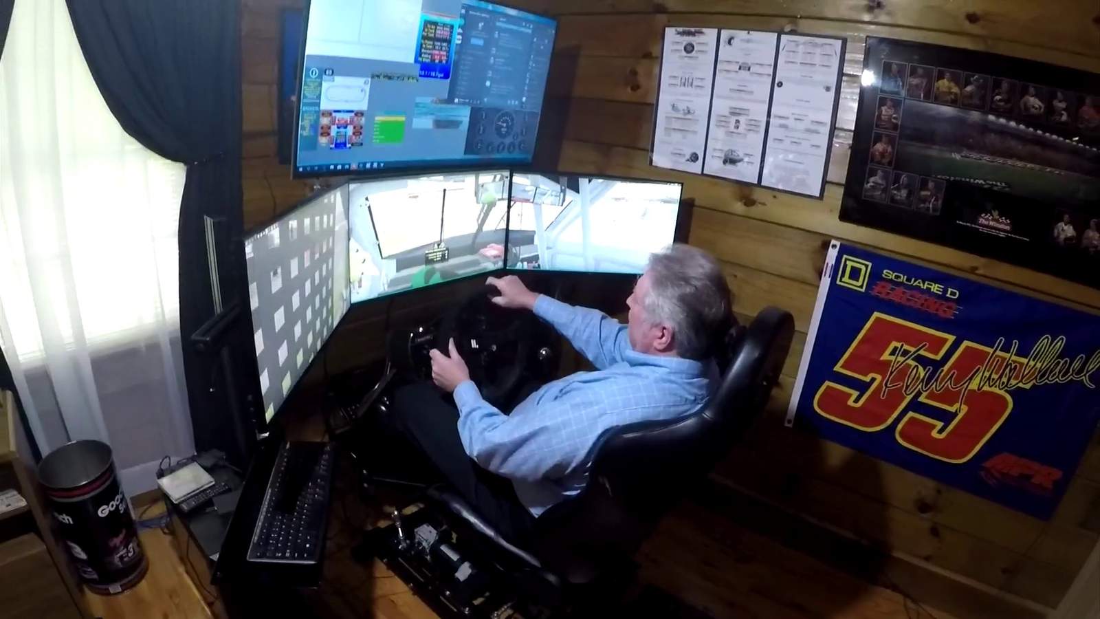 The Need for Speed: local man relives glory days through iRacing