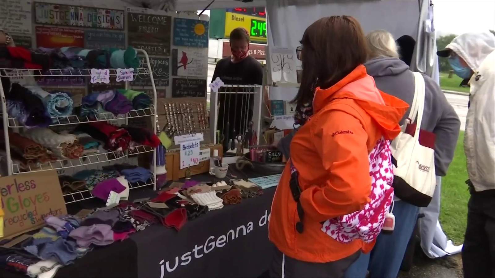 Vendors set up in Salem for alternative to Olde Salem Days