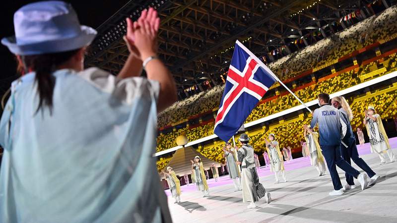 No, countries did not march out of order at the Tokyo Olympics Opening Ceremony