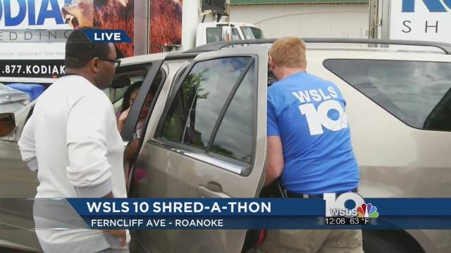 Roanoke Shred-A-Thon shreds more than 200,000 pounds of paper