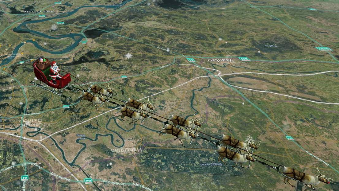 Follow Santa’s Christmas journey with NORAD’s Santa Tracker
