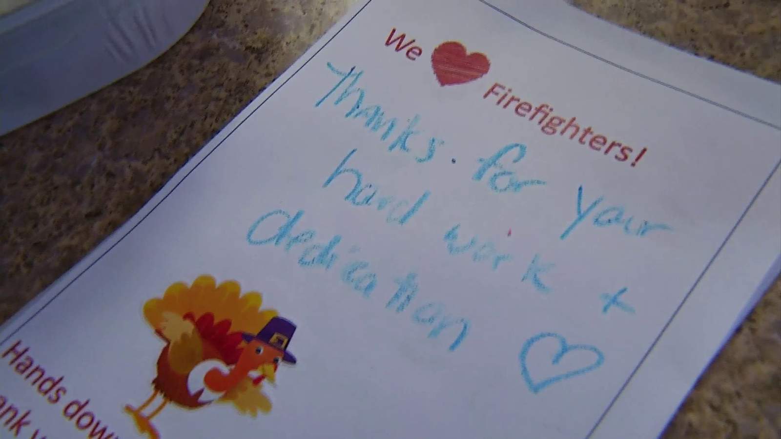 Firefighters at Roanoke’s Fire Station 2 spend Thanksgiving on the job