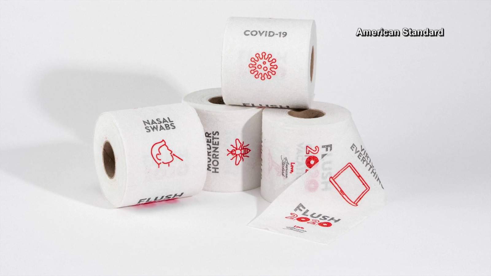 450 toilet paper rolls being given away so you can ‘Flush 2020′