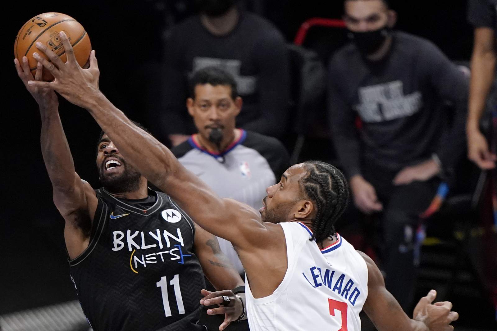 Nets clip 76ers with furious late rally for first win of season