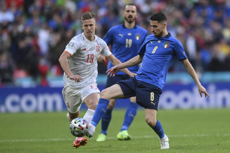 The Latest: Italy reaches final, beats Spain in shootout