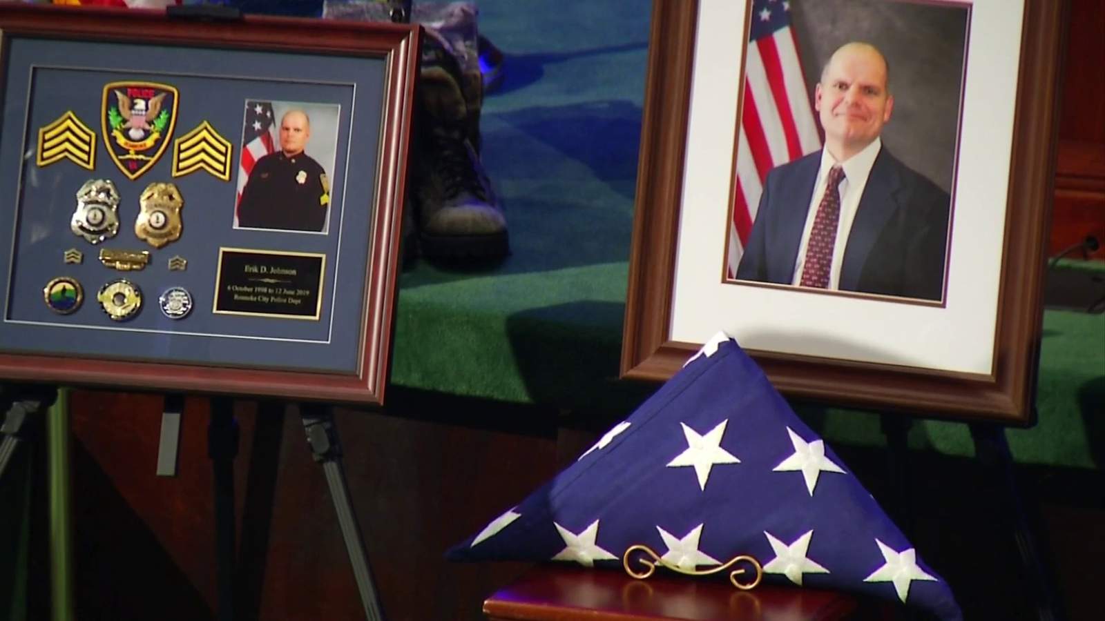 ’A compassionate, fun-loving individual’: Roanoke police sergeant laid to rest after death from brain cancer