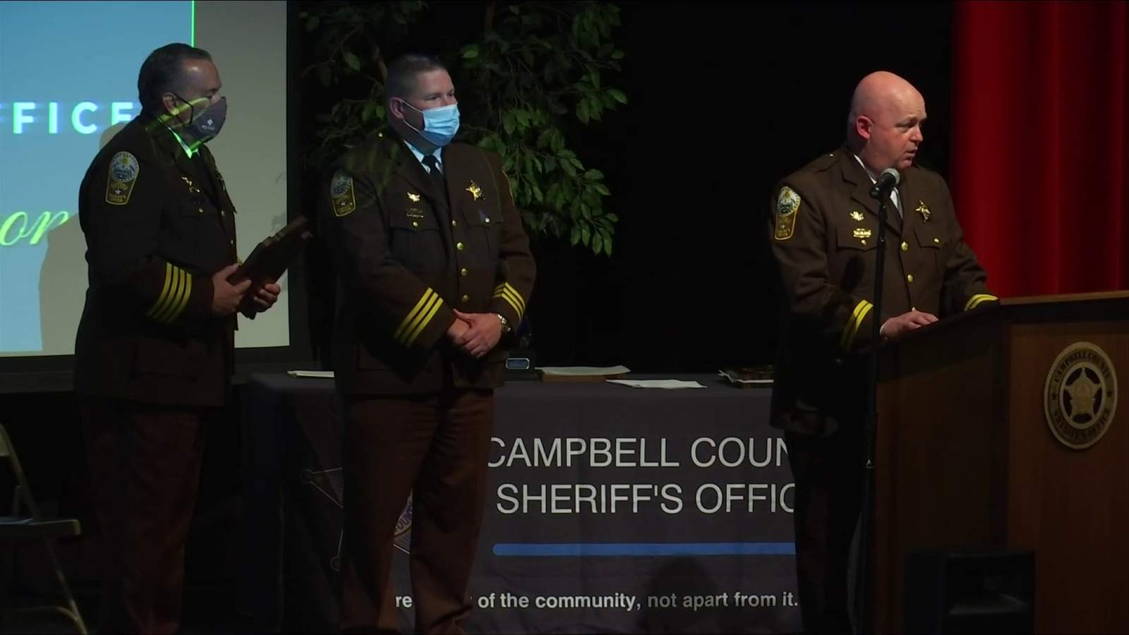 Campbell County Sheriff’s Office recognizes members for service