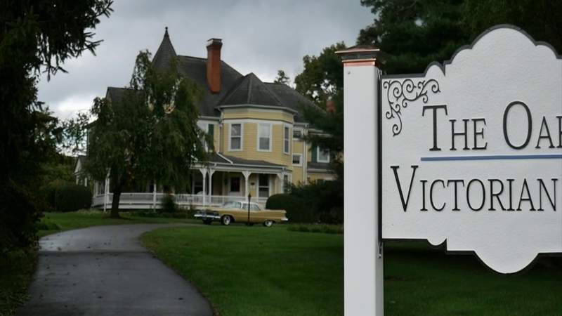 You can stay at this 19th century Victorian inn in Christiansburg