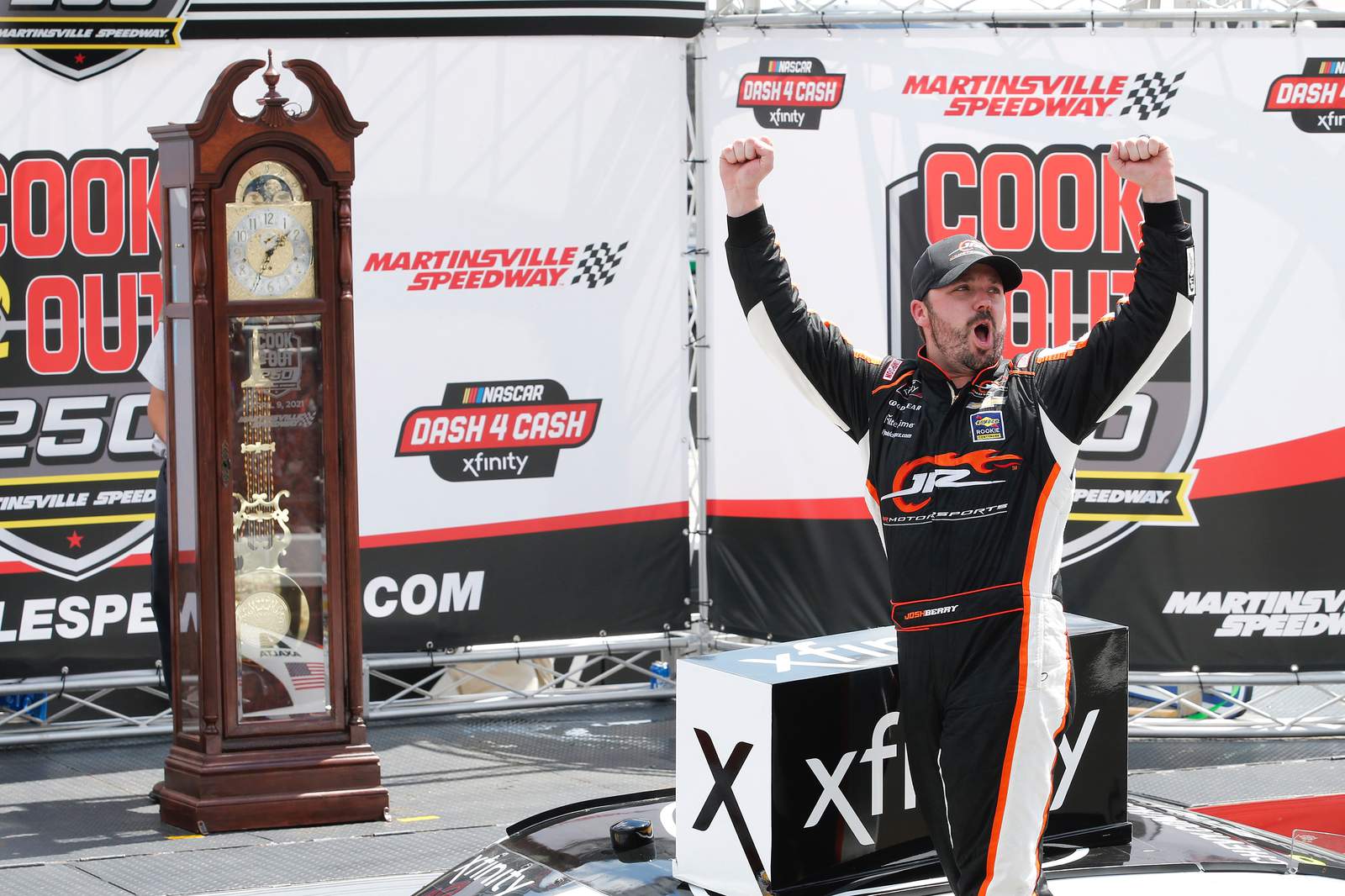 Josh Berry claims first career NASCAR Xfinity Series victory